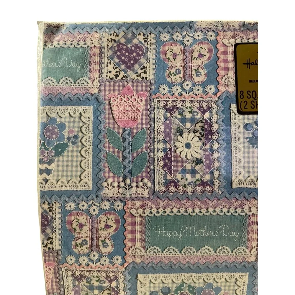 Vintage Hallmark Mother’s Day Gift Wrap NEW